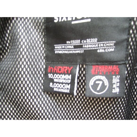 Men 686 Polyester Thermal Infidry Full Zip Hoodie Ranger Jacket Sz L (MJ39) - Picture 12 of 12